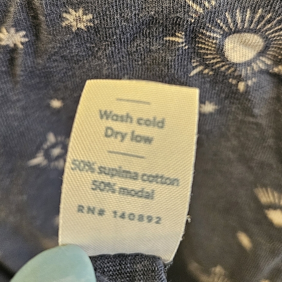 Marine Layer Swing Crew Iris Starry Celestial Tshirt Womens - Picture 4 of 5